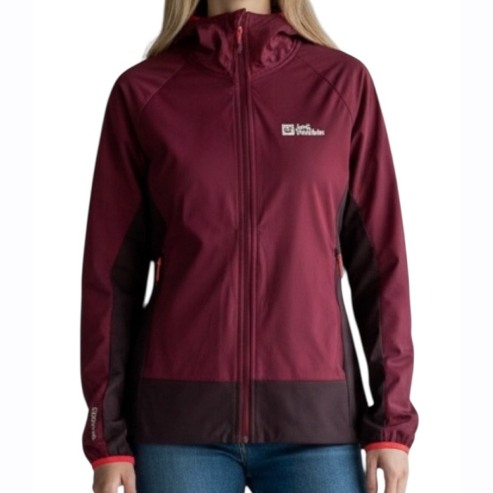 Jack Wolfskin Texas Shield Eagle Peak Hoody Jacket Women's Large‎ NEW